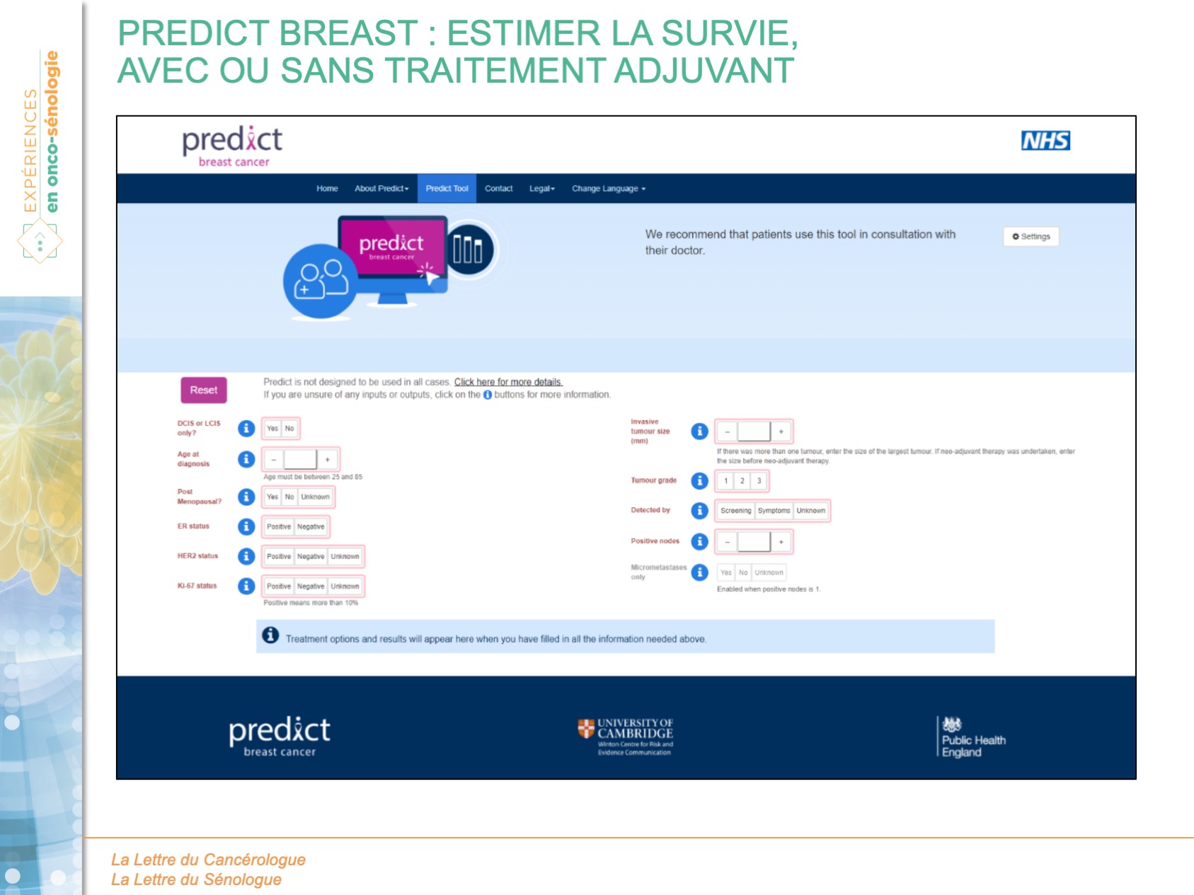 PLATEFORME EOS-predict breast