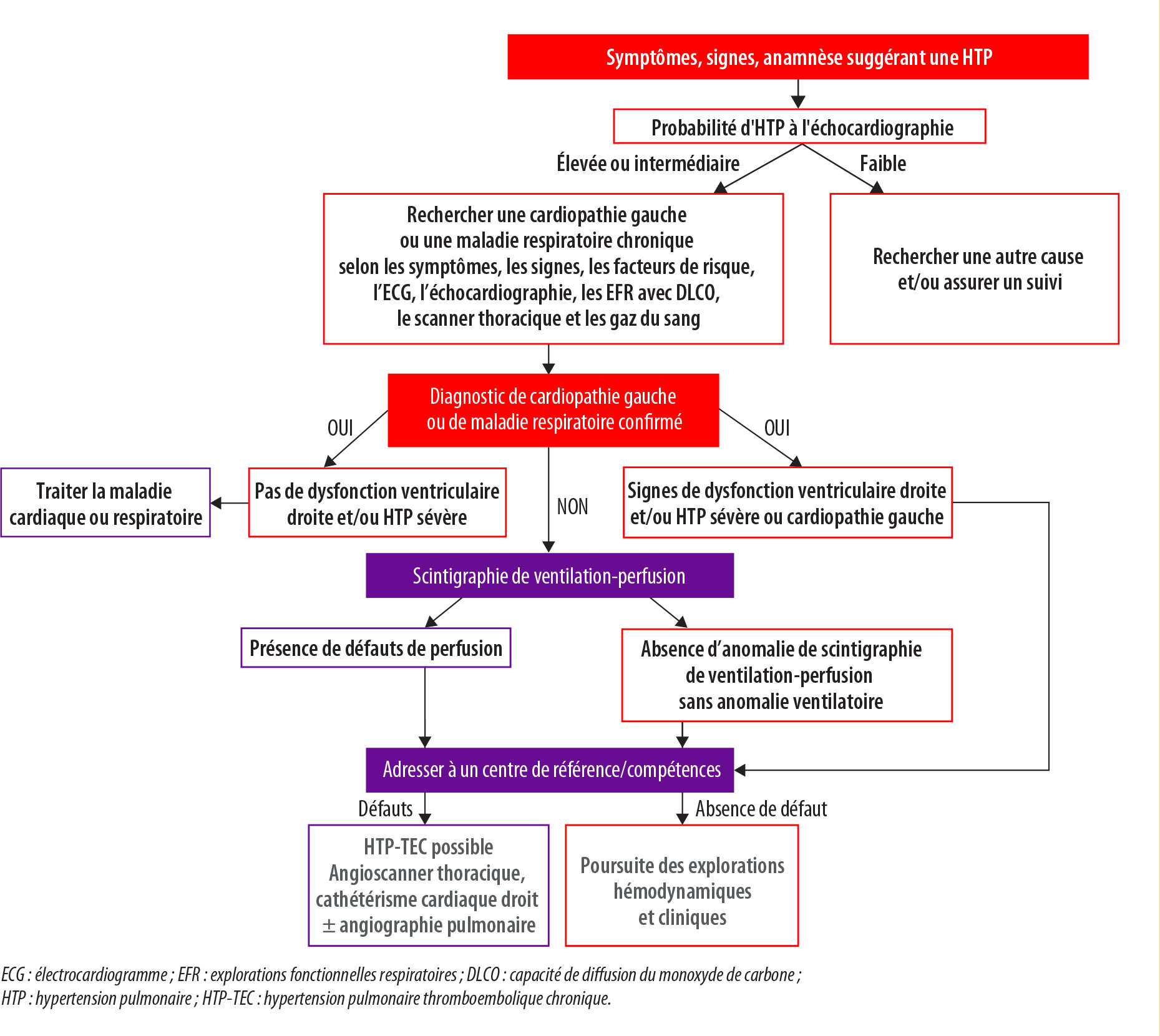 Hypertension pulmonaire thromboembolique chronique : un succès de la multidisciplinarité - Figure 1