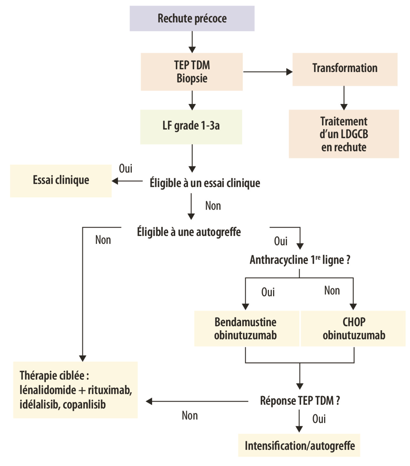 Lymphome folliculaire : prise en charge des rechutes - Figure 3
