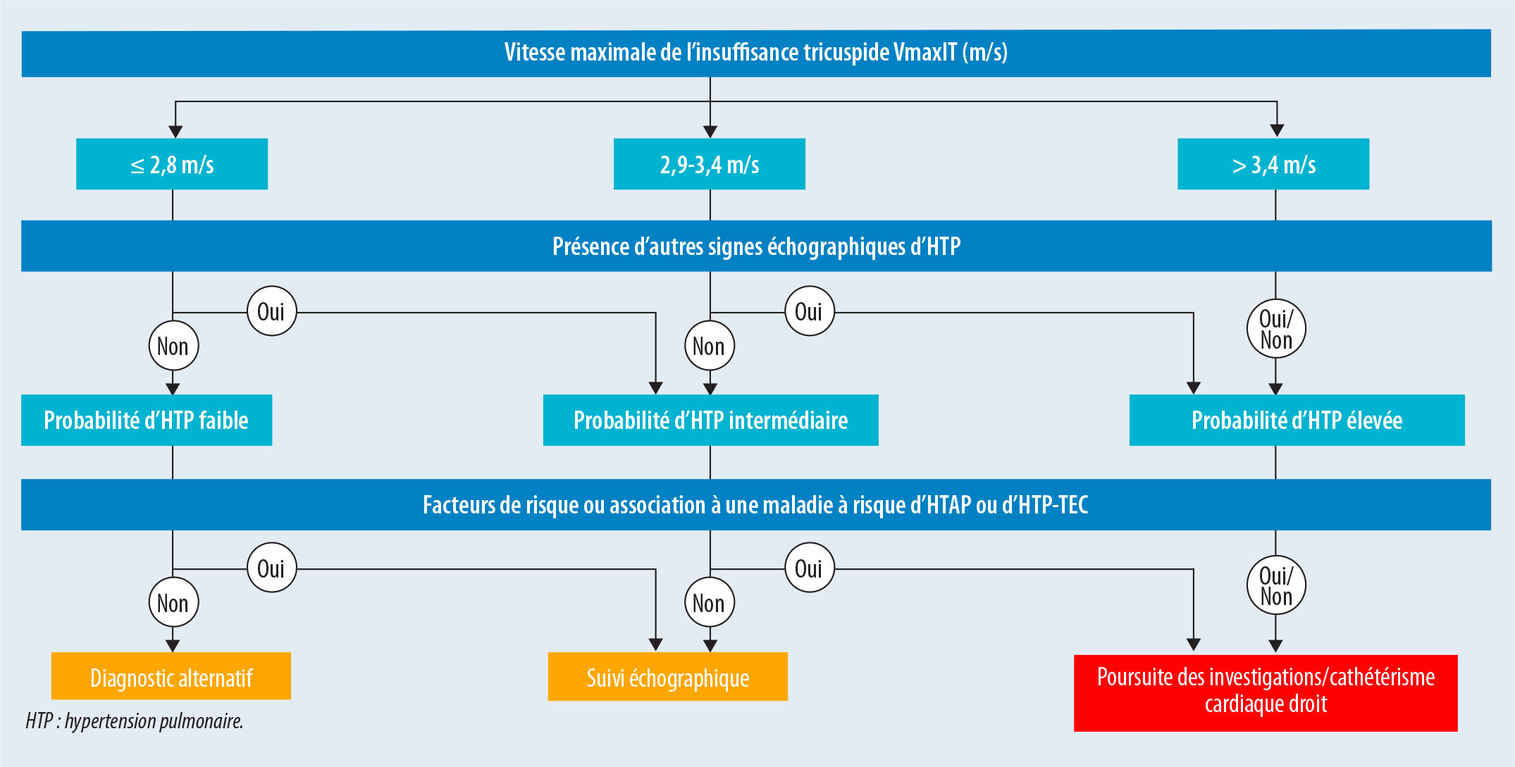 Définition, classification et diagnostic de l’hypertension pulmonaire - Figure 2